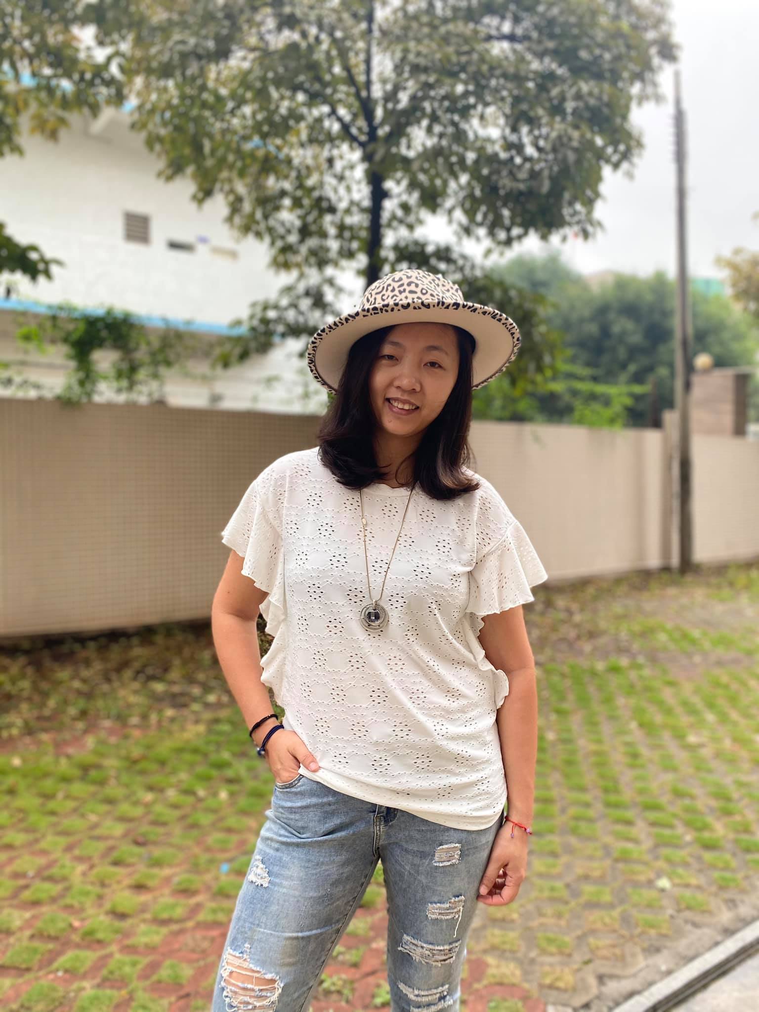 BLACK RUFFLE HALLOW TOP - Image 5