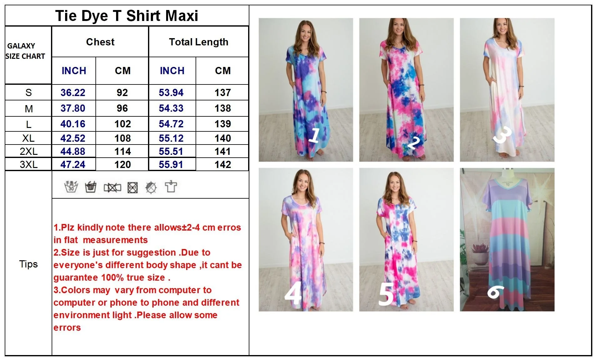 T SHIRT POCKET MAXI DRESSES - Image 6